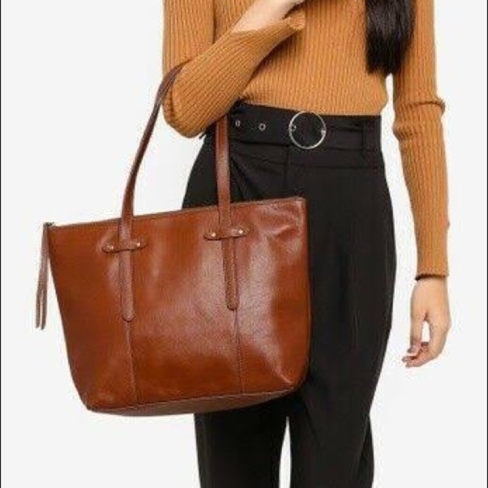 Brand new felicity tote fossil, brown